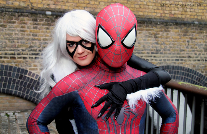 Black Cat and Spider-Man Cosplay