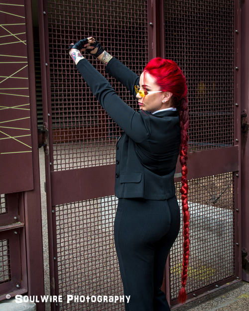 C. Viper from Street Fighter Cosplay