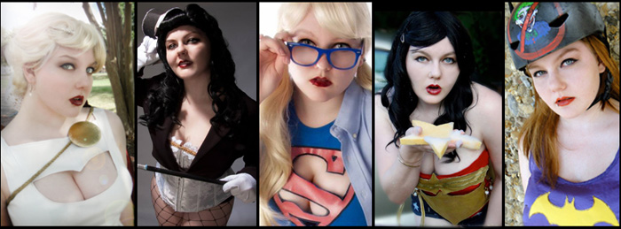 Geek Girl DC Cosplays