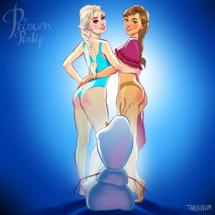 Sexy Disney Princess Pinups