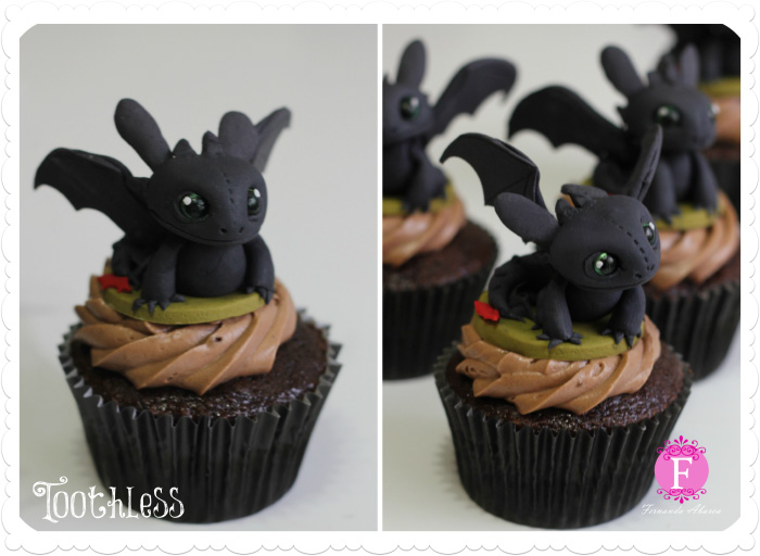 How to Train Your Dragon Cupcakes