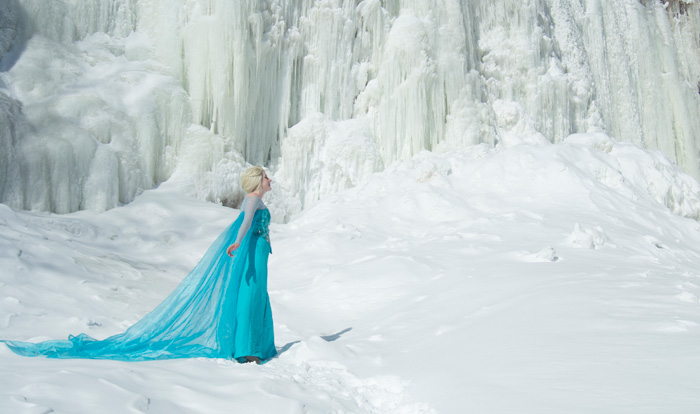 Elsa from Frozen Cosplay