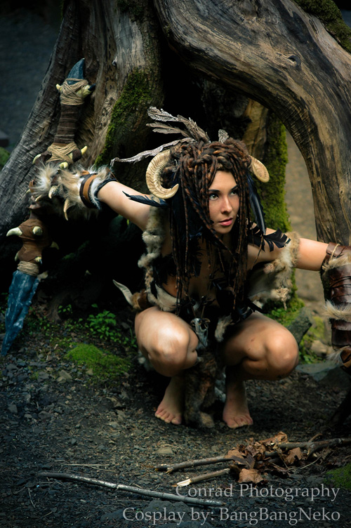 Forsworn from Skyrim Cosplay.