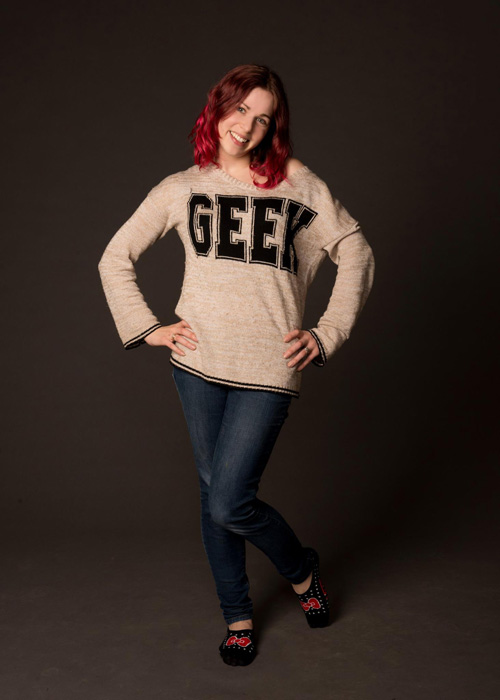 Casual Geek Girl Photoshoot
