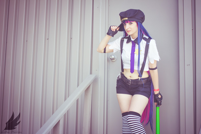 Officer Stocking from Panty & Stocking Cosplay