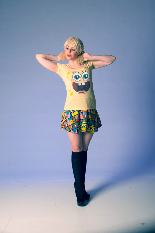 SpongeBob SquarePants Fashion Photoshoot