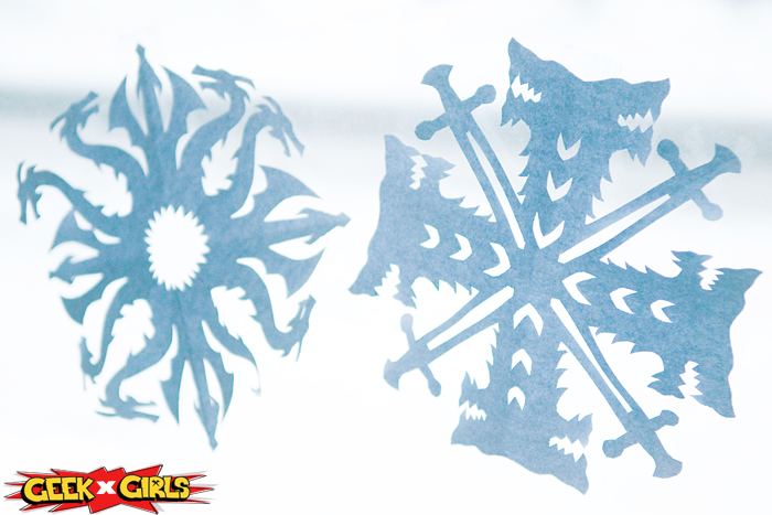 Game of Thrones Snowflakes