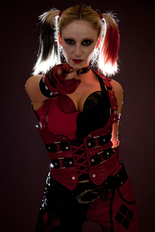 Harley Quinn Arkham Cosplay