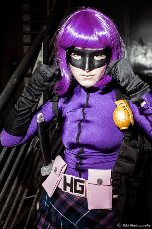 Hit-Girl from Kick-Ass Cosplay.