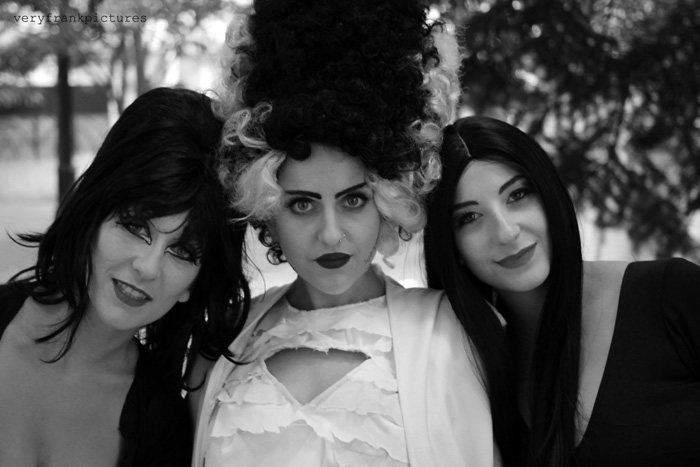 Classic Horror Femmes Trio Cosplay