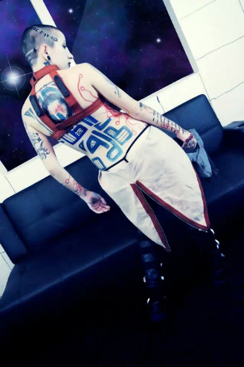 Jack from Mass Effect Cosplay