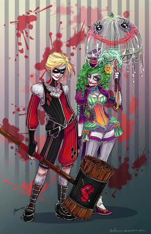 Joker and Harley Genderswap
