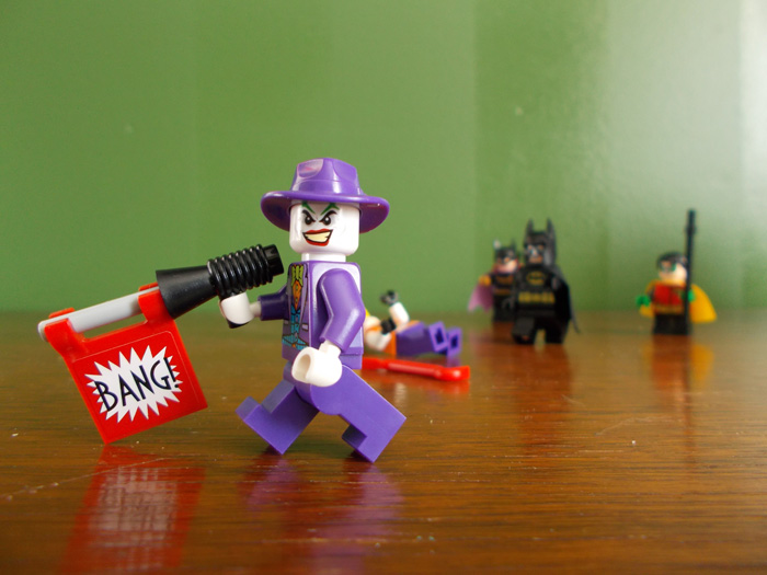 Super Heroes Batman Lego: The Joker Steam Roller #76013