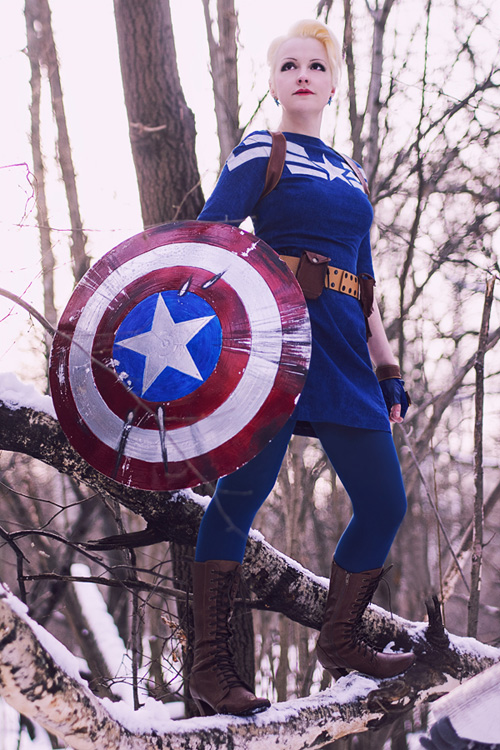 14 Captain America Photoshoots