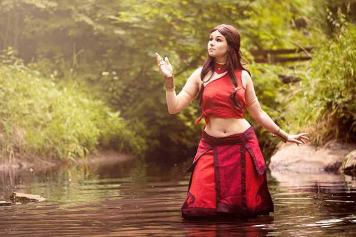 Melenea Photography. looks gorgeous as Katara in her Fire Nation outfit fro...