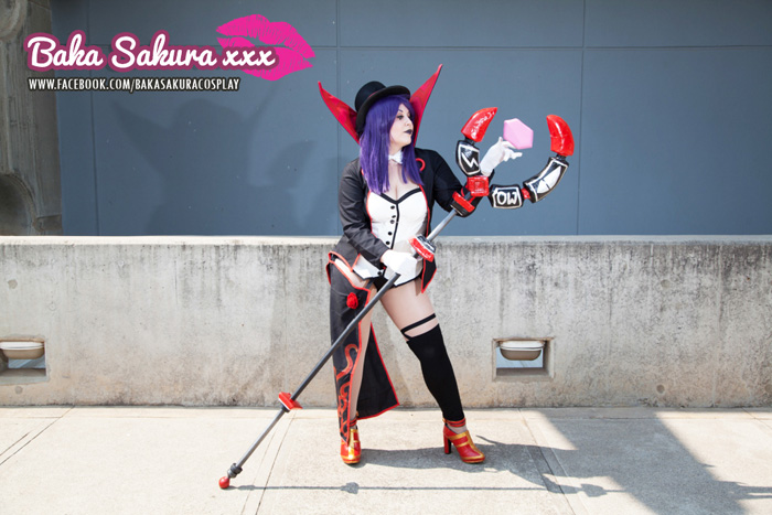 Leblanc from League of Legends Cosplay.
