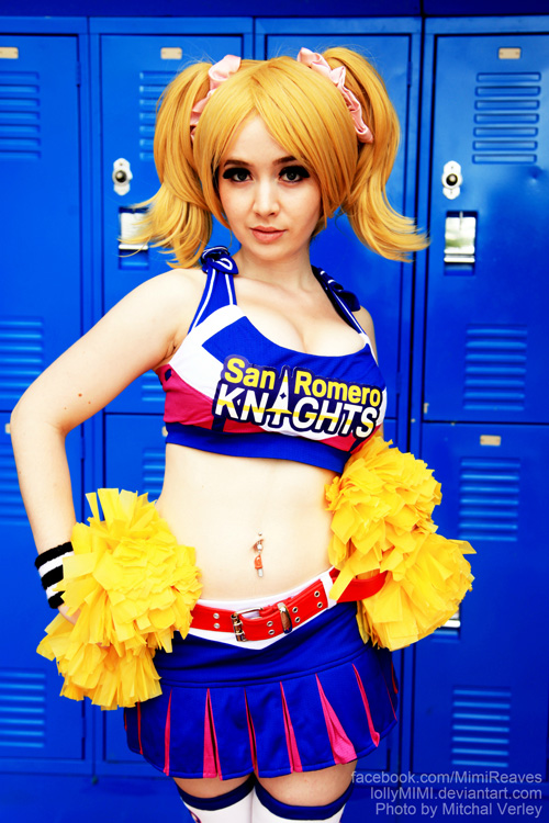Lollipop Chainsaw Juliet Starling Cosplay Costume Halloween Party