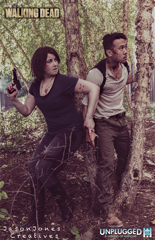Maggie & Glenn from Walking Dead Cosplay