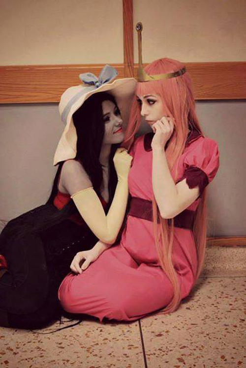 Marceline & Princess Bubblegum Cosplay