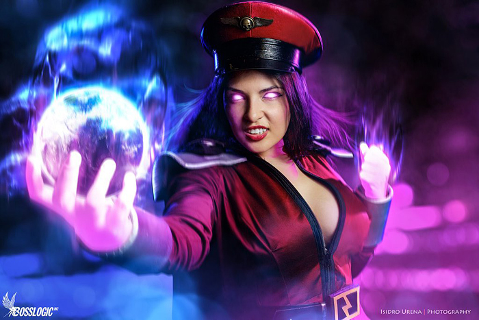 December 02 2013. looks awesome as her lady version of M. Bison from Street...
