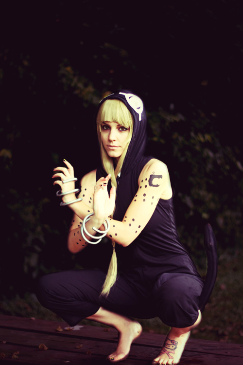 head to a national park to take some photos of my Medusa cosplay from Soul Eater...