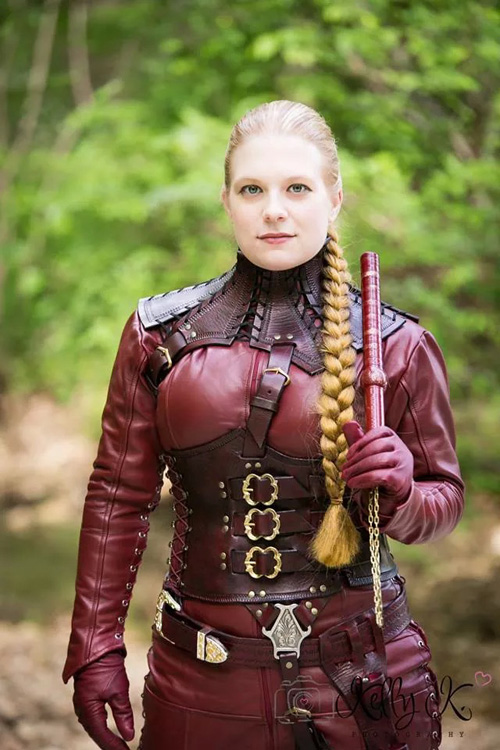 Legend Costumes. looks stunning cosplaying as a Mord Sith from Legend of th...