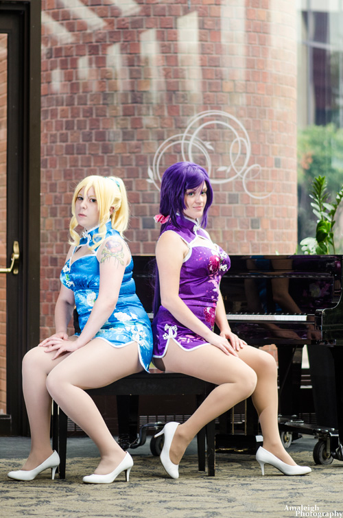 Nozomi and Eli from Love Live Cosplay