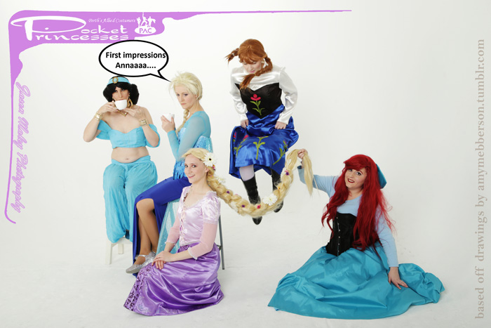 Pocket Princesses Group Cosplay