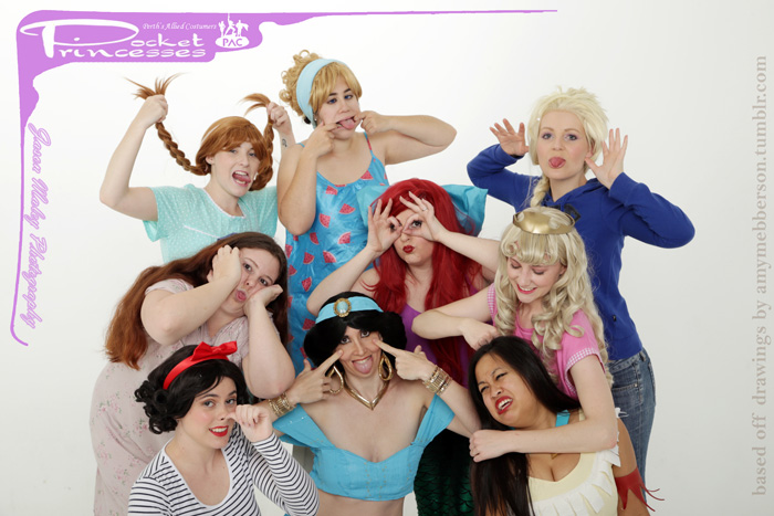 Pocket Princesses Group Cosplay
