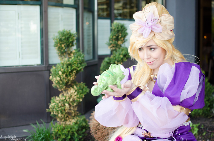 Historical Rapunzel from Tangled Cosplay