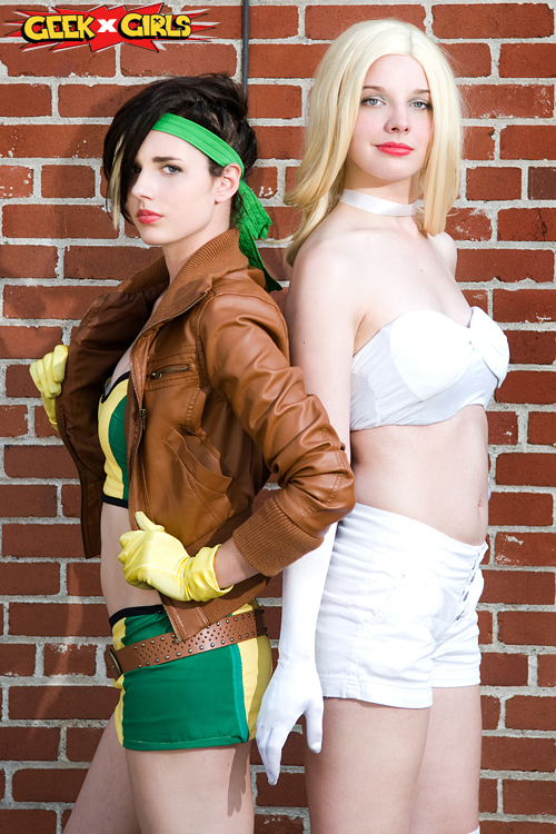 Rogue & Emma Frost Cosplay