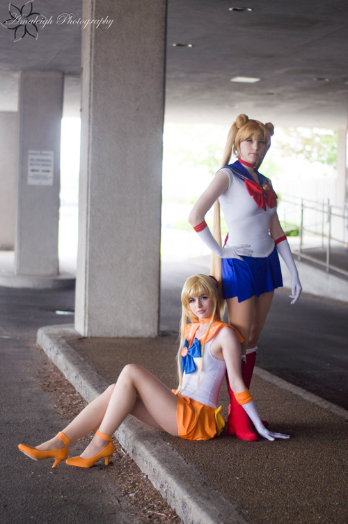 Sailor Moon & Sailor Venus Cosplays