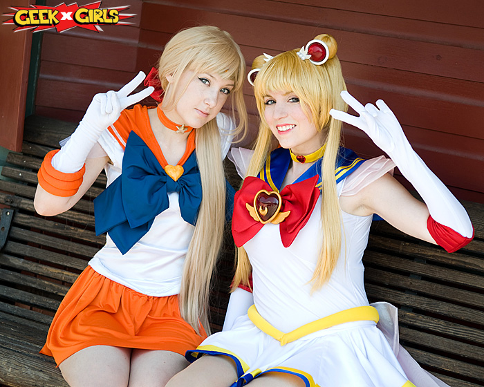 Sailor Moon & Sailor Venus Cosplay
