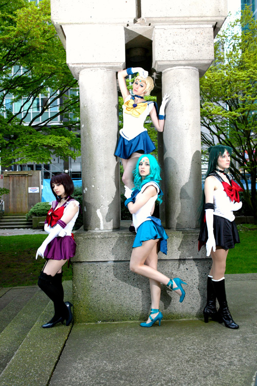 Sailor Moon Group Cosplay