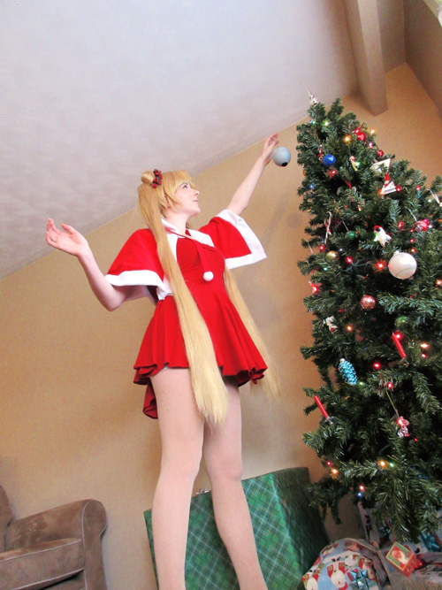 Christmas Sailor Moon Cosplay