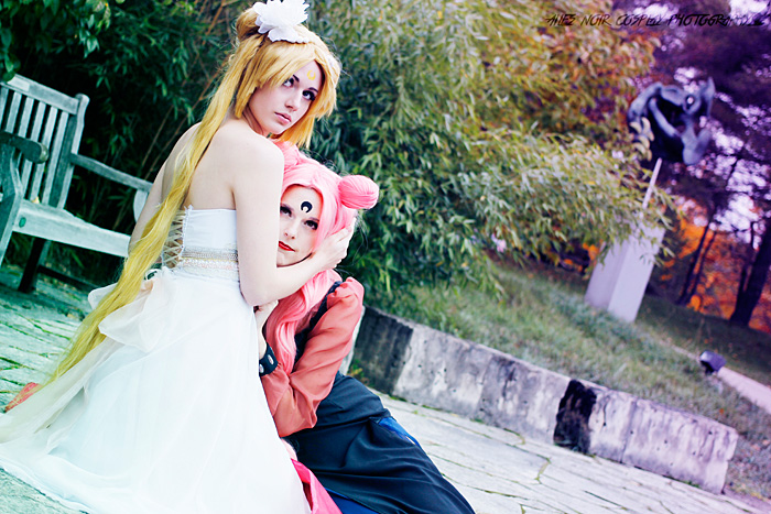 Princess Serenity and Wicked Lady Cosplays
