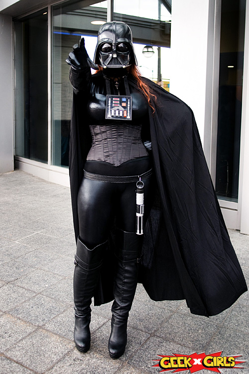 Lady Darth Vader at. 