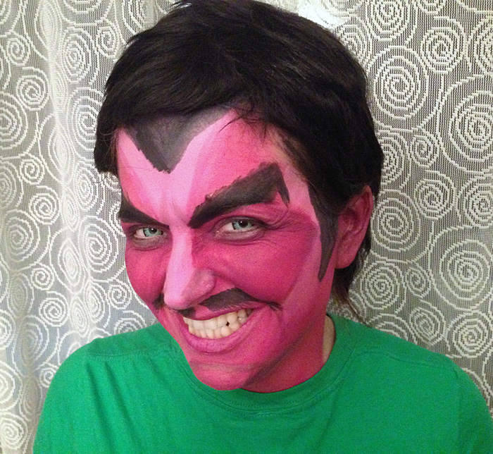 Sinestro Makeup