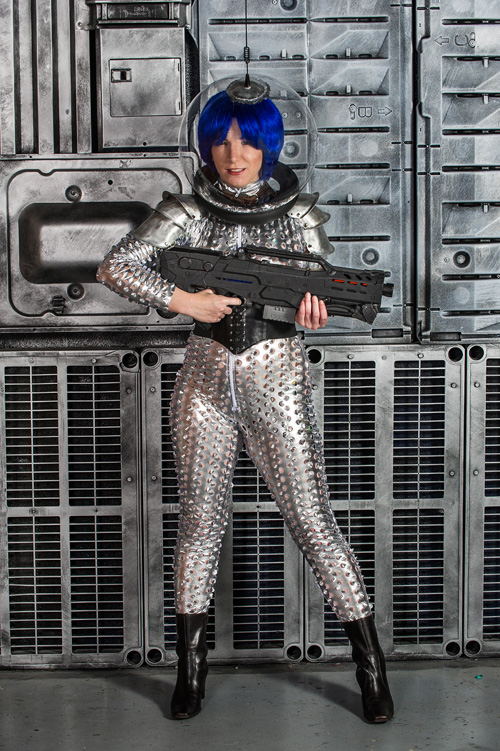 Retro Spacesuit Photoshoot
