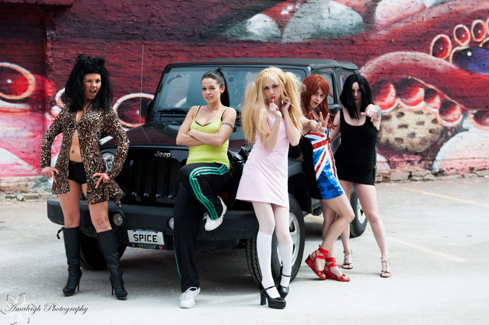 Spice Girls Group Cosplay