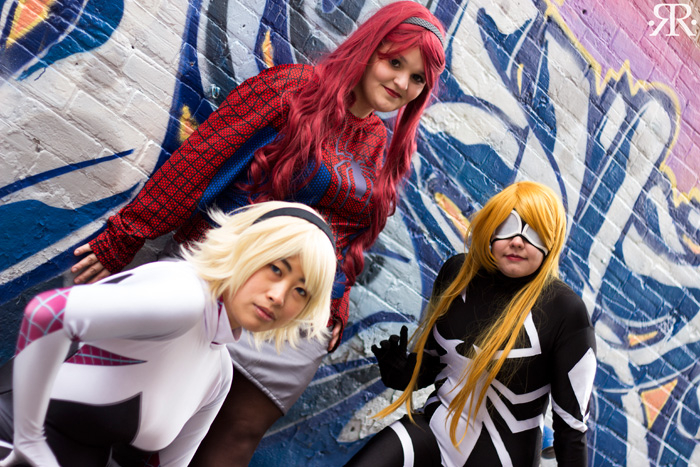 Spider-Squad Group Cosplay