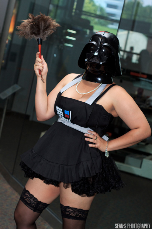 Maid Vader Cosplay