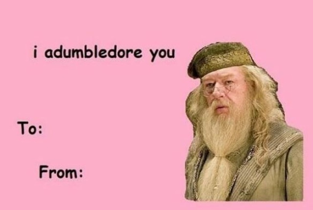Harry Potter Valentines Cards