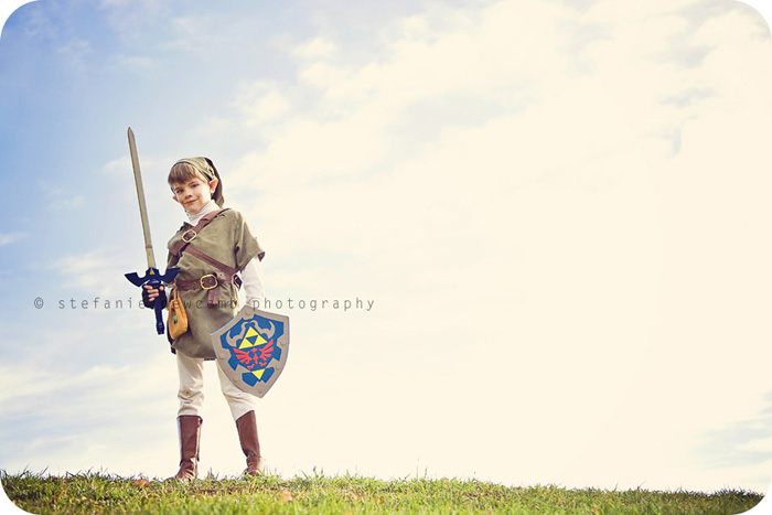 Little Zelda & Link Cosplay