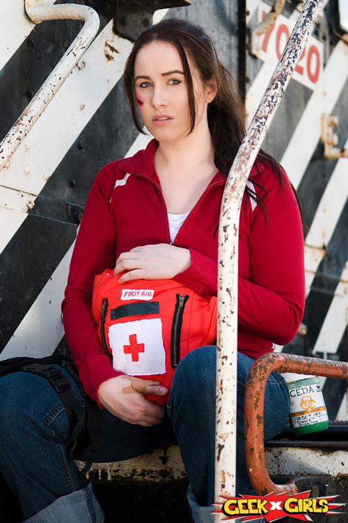 Zoey from Left 4 Dead Cosplay